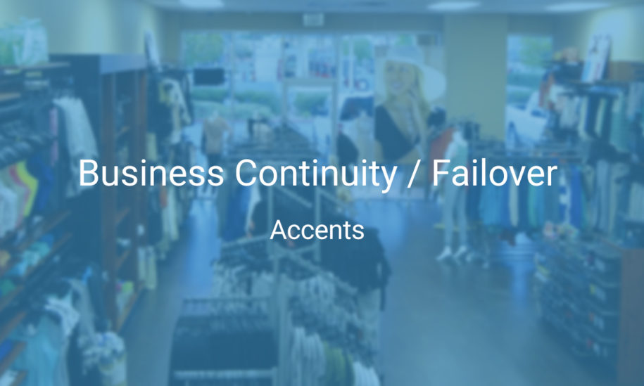multi-WAN failover connectivity solution for retail store