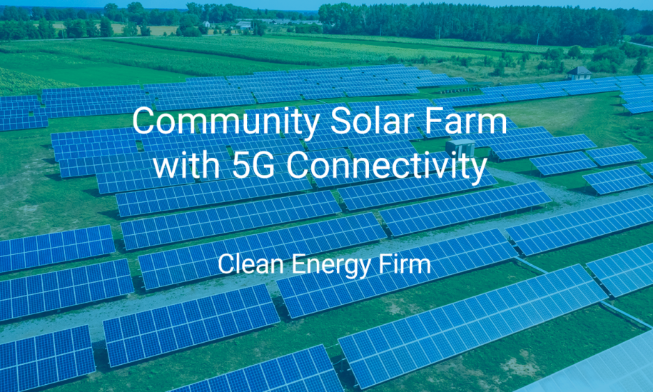 Harnessing 5G Technology to Enhance Solar Farm Efficiency through Remote Monitoring and Management System
