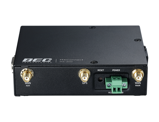 BEC MXConnect MX-320 Advanced Industrial 5G RedCap Router