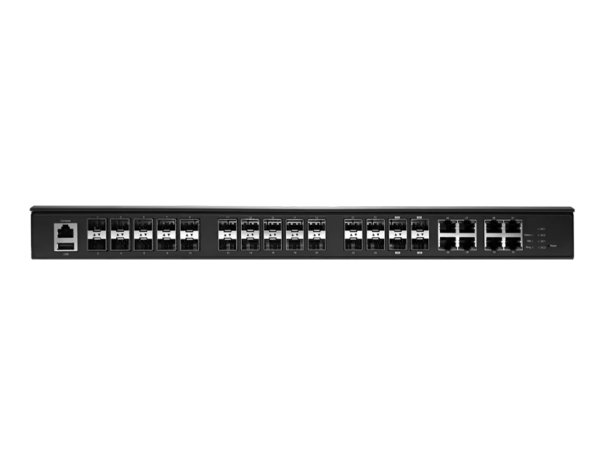 ES 7028FX-8G 8+28 Port Industrial Managed Ethernet Switch with 10G Uplink